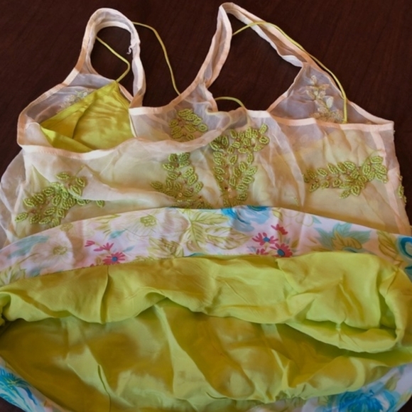 TRACY REESE silk beaded top - Picture 9 of 10